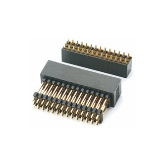 2.54直播简牛配排母可加塑